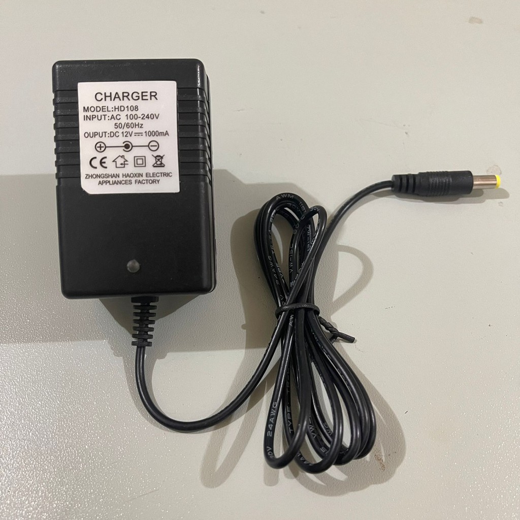 Alat Cas Charger 12V Mobil/Motor Aki Mainan Anak 12 VOLT