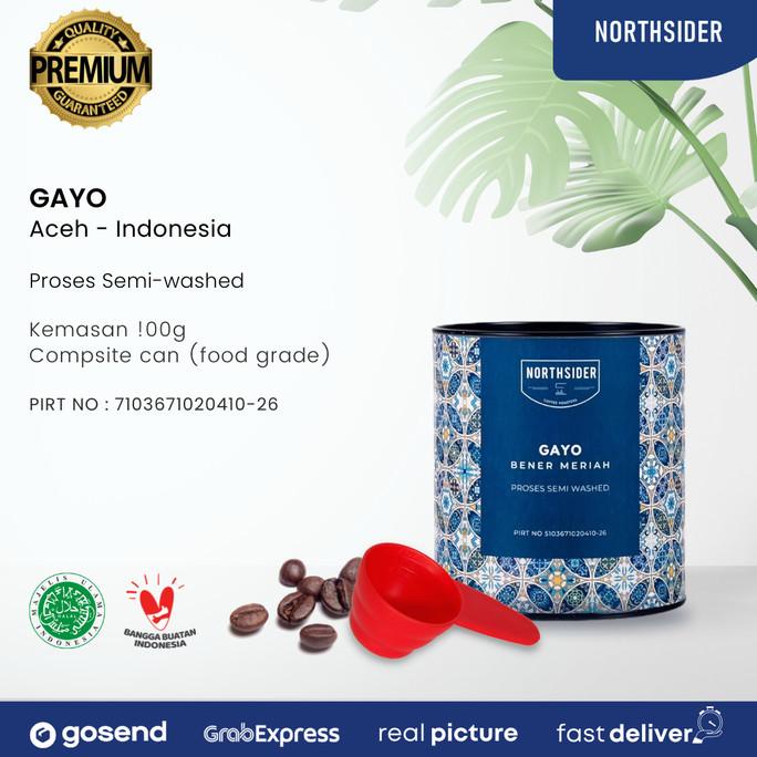 

[COD] BIJI KOPI ARABIKA ACEH GAYO SEMIWASHED - 100GR NORTHSIDER COFFEE [COD]