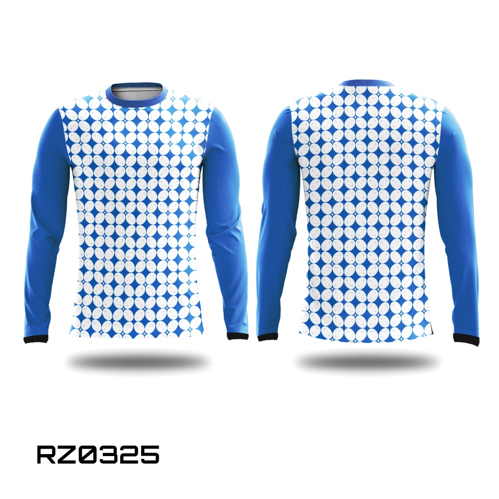 Kaos Jersey Sport Olahraga Sepeda Gowes Batik Kawung Custom Design Dryfit RZ0325