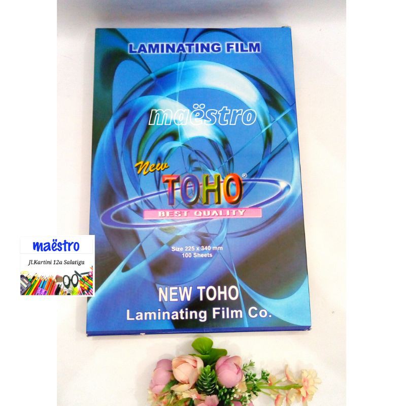 

Plastik Laminating Toho F4 / Folio - 100 Micron
