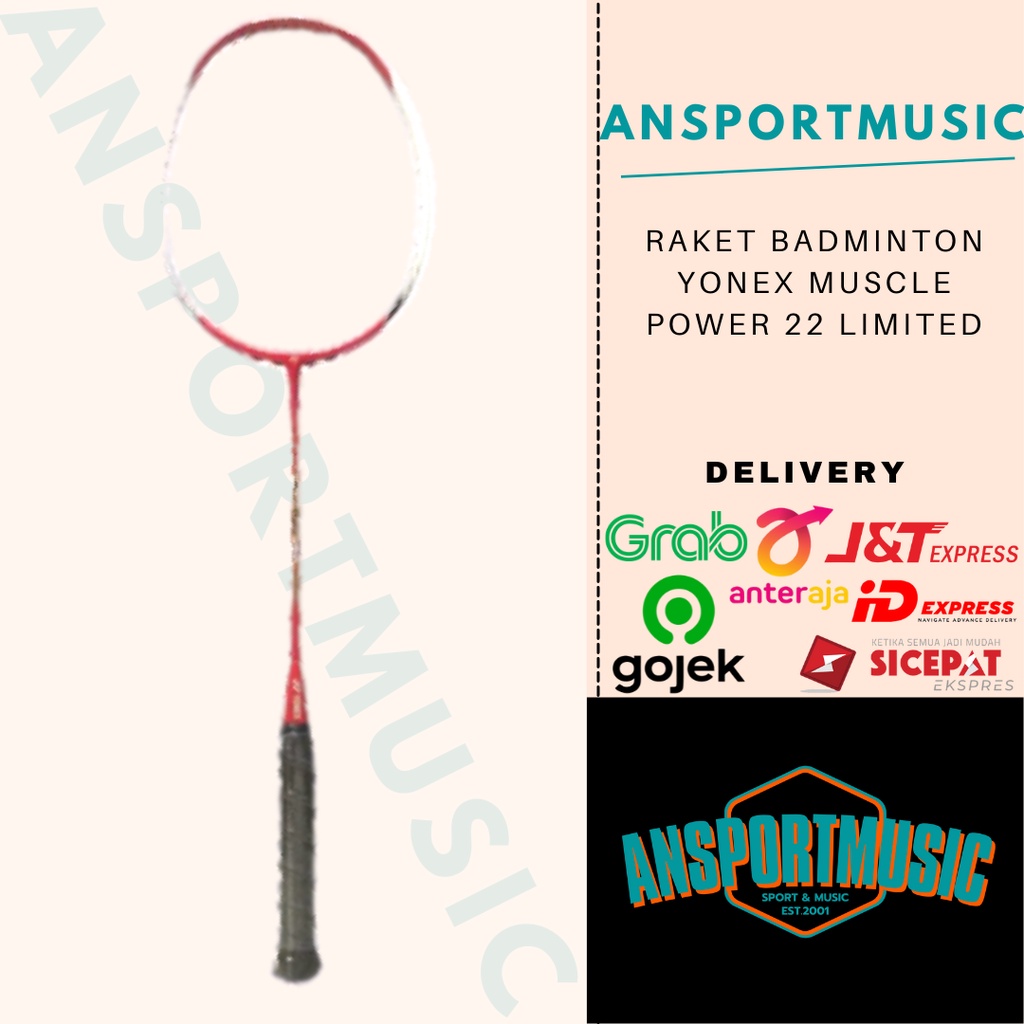 Raket Badminton Yonex Muscle Power 22 Limited Original 100%