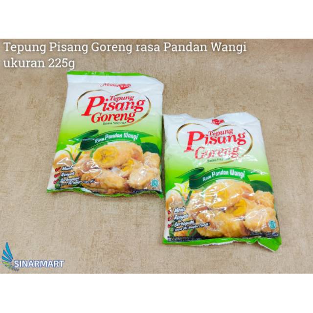 

TEPUNG PISANG GORENG MAMASUKA PANDAN 225G