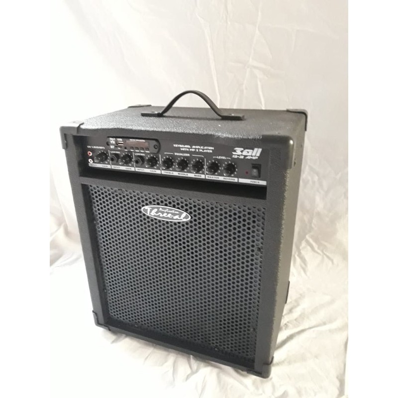 ampli 10 inch keyboard vocal mic akustik original