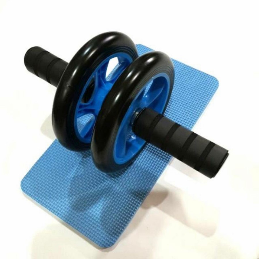 EM Alat Fitness Kebugaran Otot Perut Abdominal Wheel