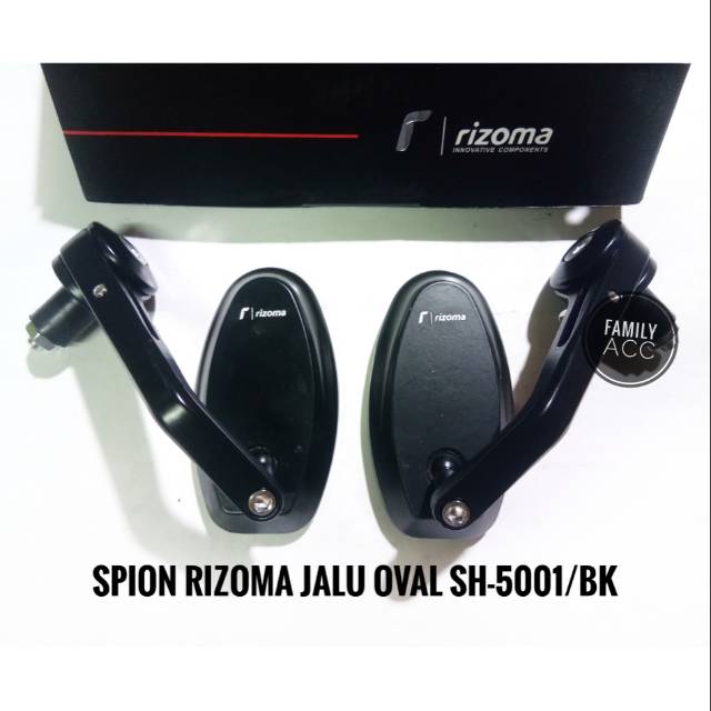 Spion Jalu Oval Rizoma SH-5001 For Motor Nmax Aerox Lexi Pcx Scoopy Vario Xride DLL