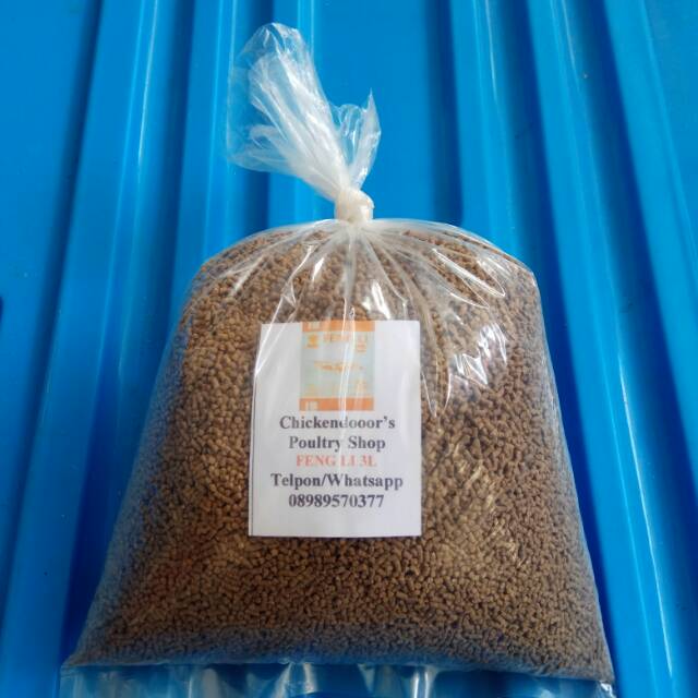 FENGLI 3M FENG LI 3 pakan tenggelam sinking feed pelet udang 1kg lobster air tawar dewasa ikan koki