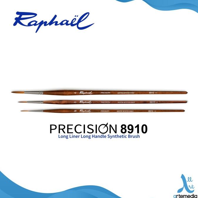 

PROMO Kuas Lukis Raphael 8910 Liner Precision Synthetic Brush Long Handle