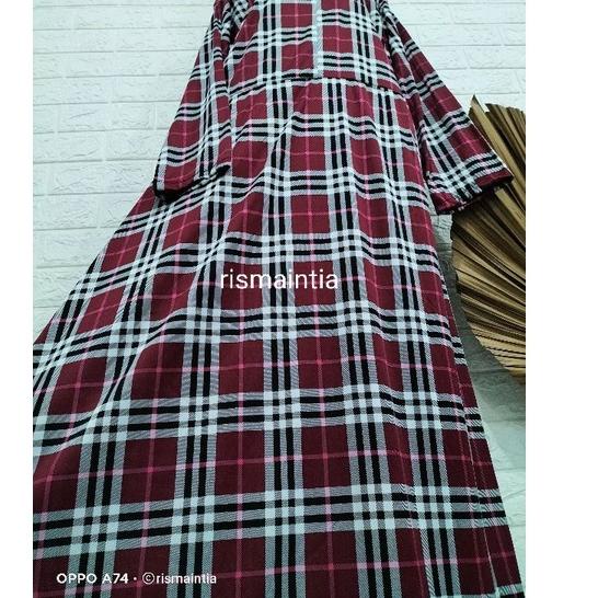 Menarik.. GAMIS HYGET JUMBO MOTIF BUNGA TULIP / GAMIS HYGET TERMURAH