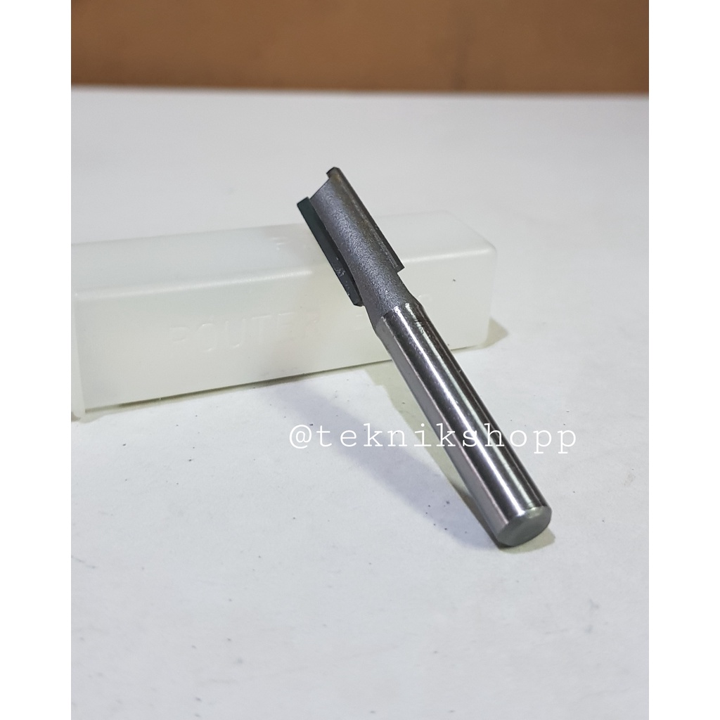 MATA STRAIGHT BITS 5MM 8MM 10MM 12MM / MATA ROUTER TANGAN / MATA PROFIL KAYU / MATA ROUTER LURUS