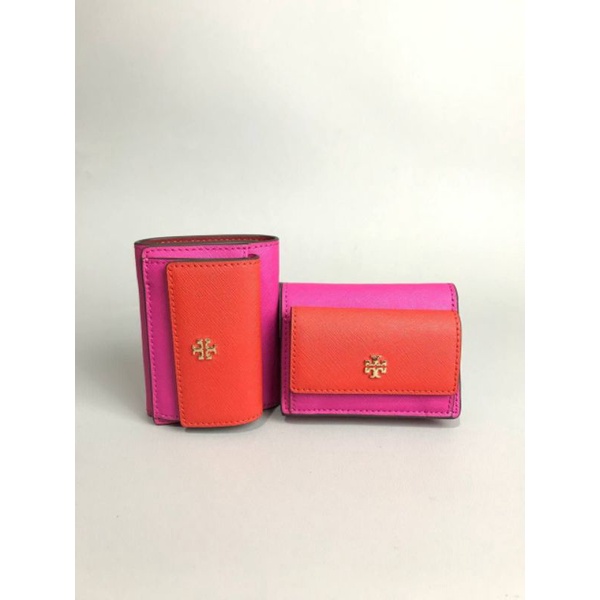 TB Emerson Colorblock Micro Wallet Pink Multi/dompet tb ori/ tb wallet ori/tb authentic
