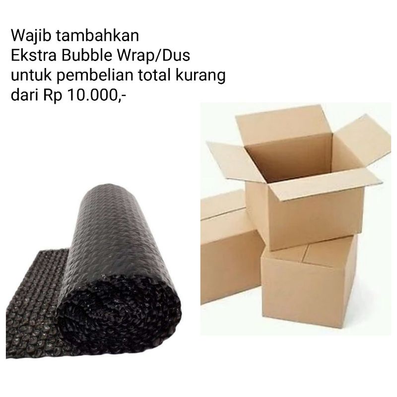

Ekstra Packing Bubble Wrap/ Kardus