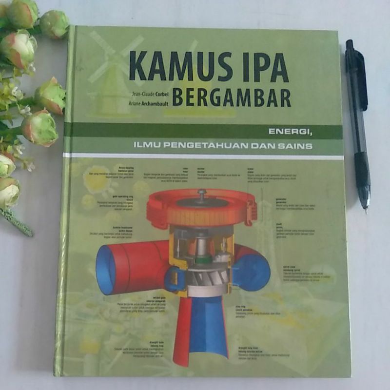 Kamus IPA Bergambar energi ilmu pengetahuan dan sains preloved