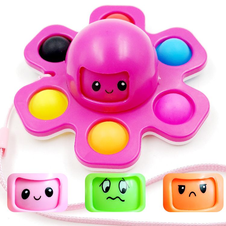 Mainan Anak SPINNER POP IT Fidget Pop it push viral Fingertip Spinner-1