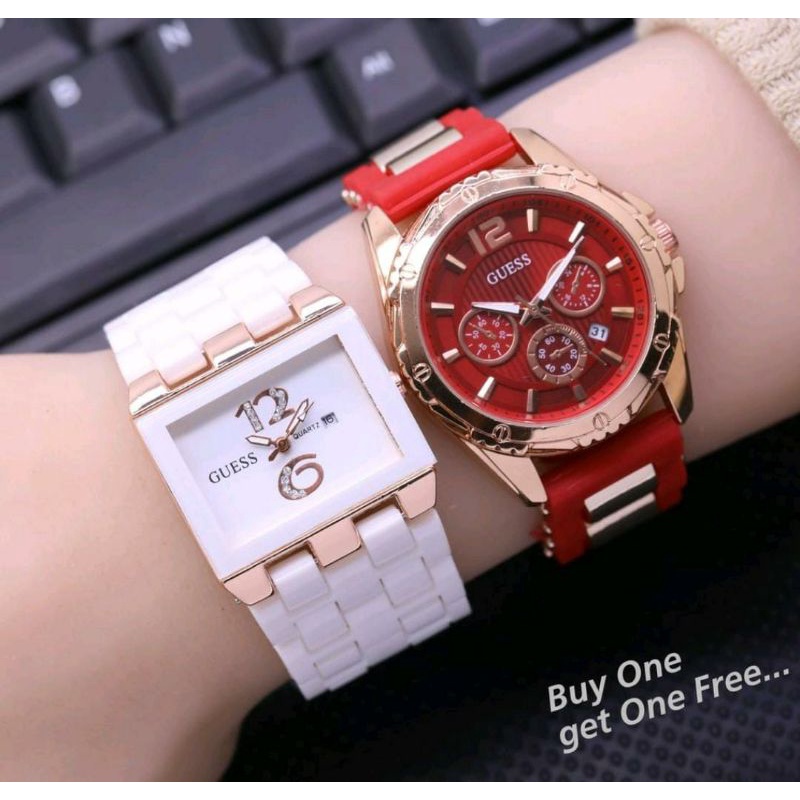 Jam Tangan Buy 1 Get 1 Jam Tangan Pria Wanita Jam Tangan Coupel Jam Tangan Sepasang Satuan