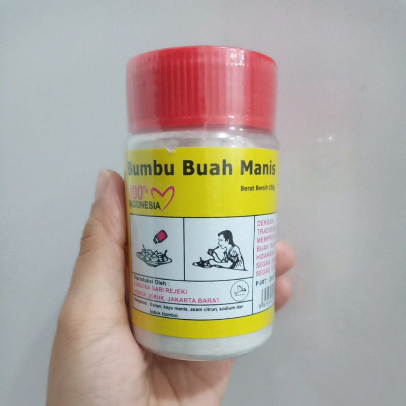 

Bumbu Buah / Garam buah 150 gr