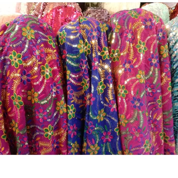 ✾✿ Kain Sari India / Bahan Sari India  ⭐[RESTOCK]⭐