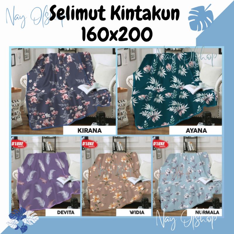 Selimut Kintakun Deluxe Ukura 160x200 Ayana/Amerta/Devita/Harsana/Kirana/Kusuma/Kelana/Gemintang/Nal