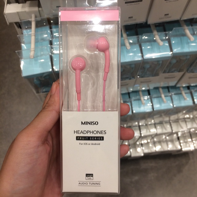 headphones miniso / headset miniso