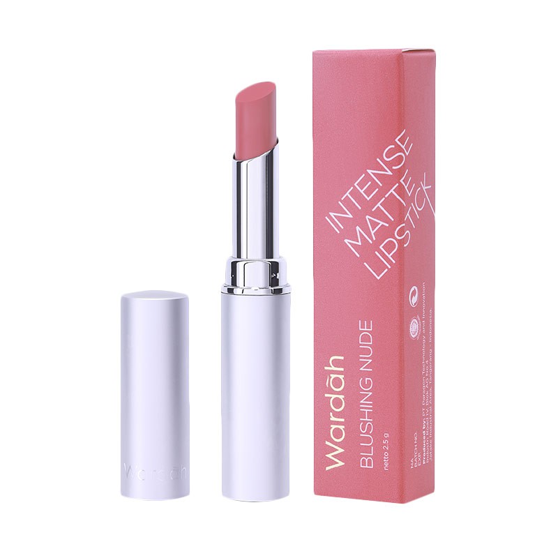 Wardah Lipstik INTENSE MATTE 02 Blushing Nude