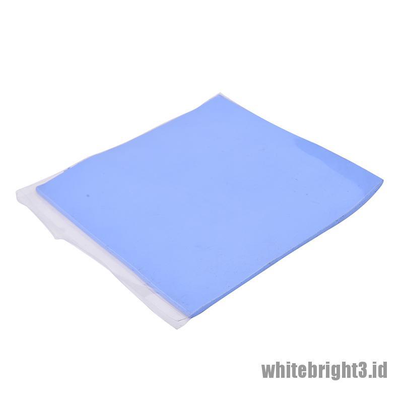 &lt; White3 &gt; Bantalan Silikon Konduktif Termal Pendingin Heatsink GPU CPU Warna Biru