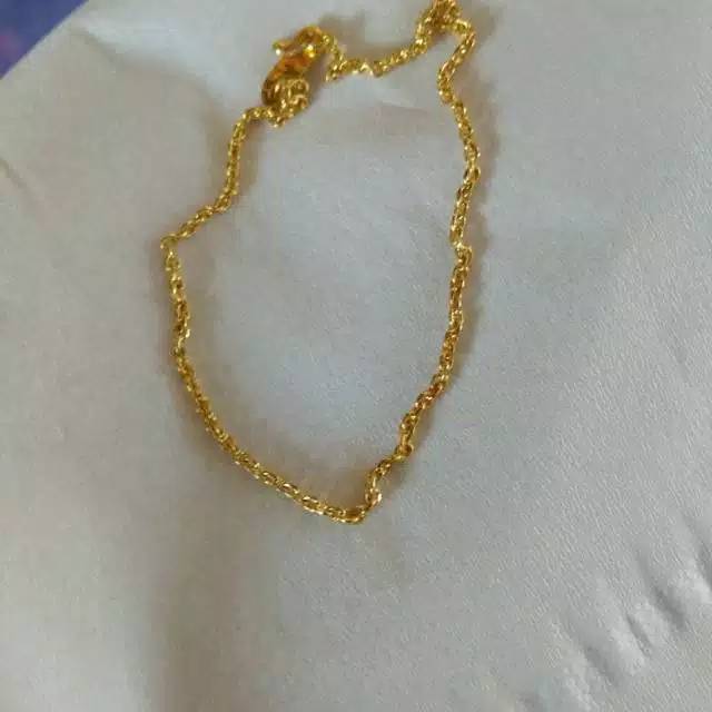 Gelang emas 24k kadar 800%