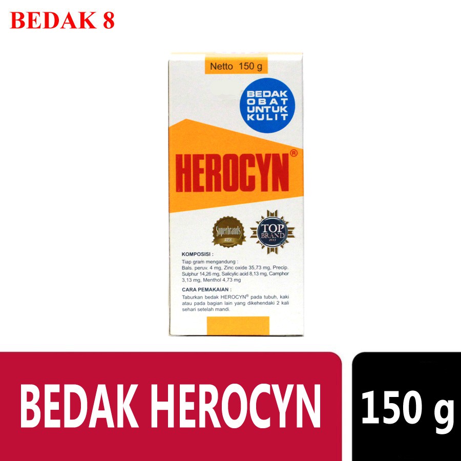 Bedak Herocyn 150 Gram