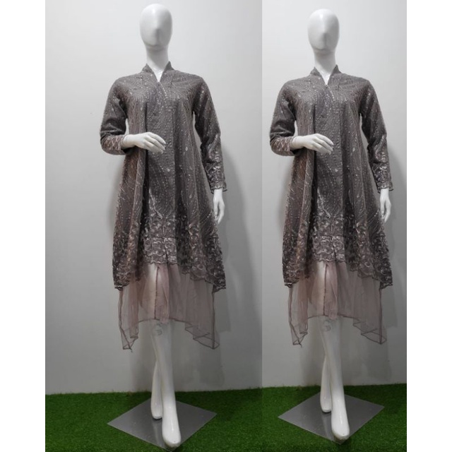 ( C O D ) Dress Midi prenium / Dress Retseleting Depan / Mini Dress / Dress Modern / Dress Kebaya