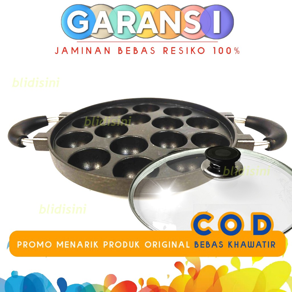 Cetakan Takoyaki 15 Lubang Happy Call Teflon Citakan Takoyaki Anti Lengket Teplon Telor Kecil Bulat