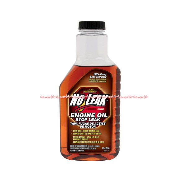 Gold Eagle No Leak Engine Oil Stop Leak 473mL Untuk Menghindari Terjadi nya Kebocoran Pada Oli Mesin Bocor Halus