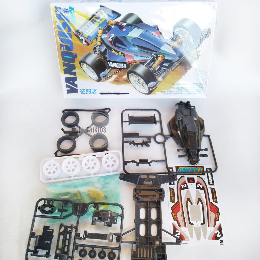 Tamiya Mini 4wd Merk Ruize Vanquish Junior Type 4 Chassis