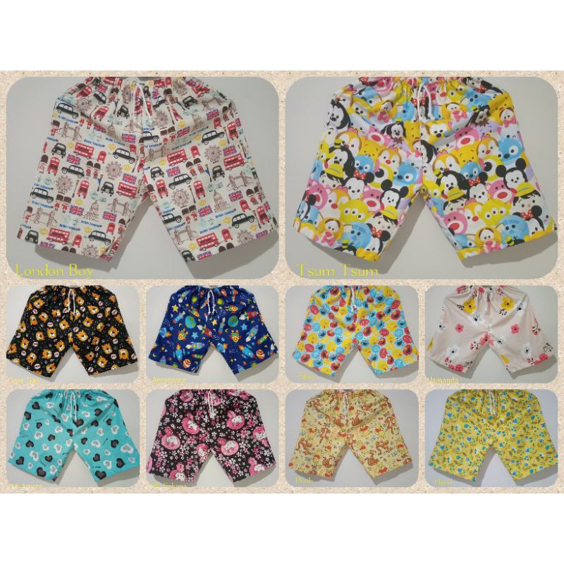 Celana Pendek Harian Anak Remaja Cowok Cewek