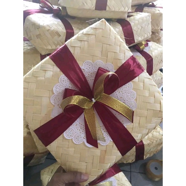 

READY (1 PCS) BESEK BAMBU BIASA UKURAN 20*20*11 CM BESEK NASI PWR