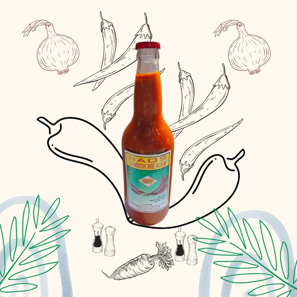 Saos Lombok Mie Ayam
