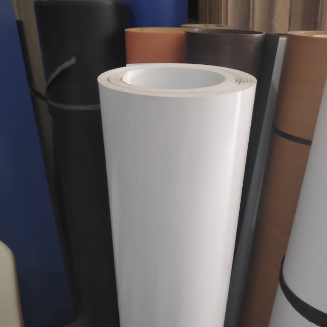 PVC Sheet / Decco Deco Taco Sheet - White Glossy / Putih Kilap
