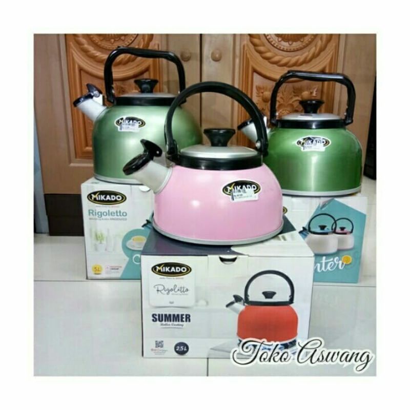 MASPION Teko Alumunium/Teko Siul Regoletto Summer