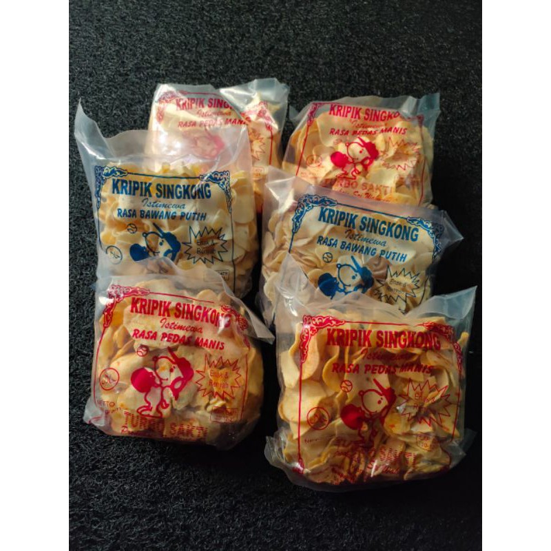 BEST SELLER Keripik/Kripik singkong asli madura 160gram ...