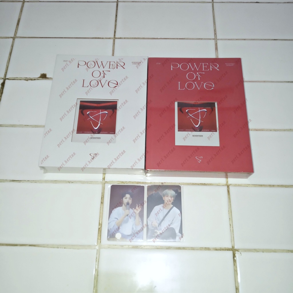 [READY STOCK] SHARING DVD DIGITAL CODE DC SEVENTEEN POWER OF LOVE POL S.COUPS SCOUPS WOOZI PHOTOCARD