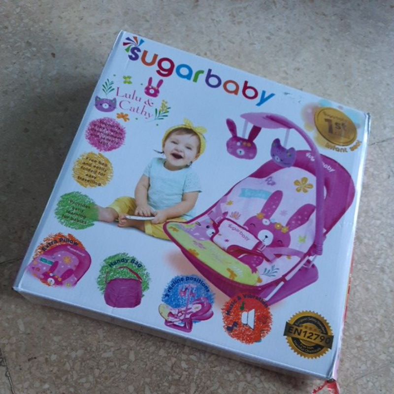 sugar baby, baby infant baby bather lulu & cathy preloved