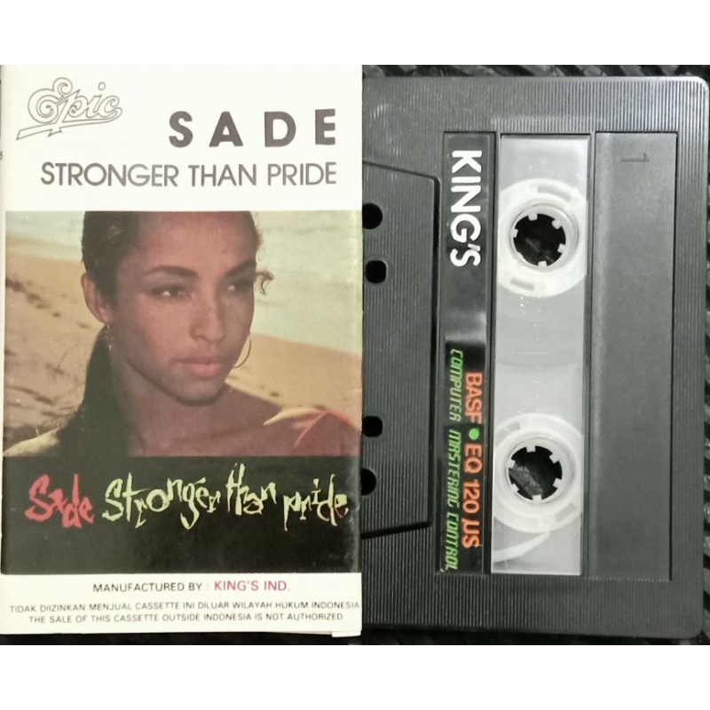 Kaset Pita Sade - Stronger than Pride - jazz