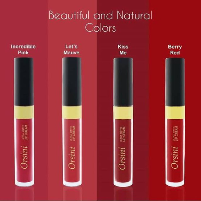 Orsini Ultra Matte Lip Cream