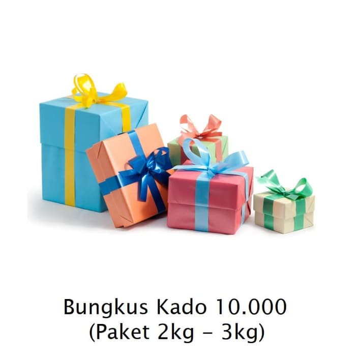 Bungkus Kado Paket 2-3kg 10000