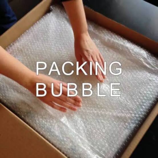 

Bubblewrap packing