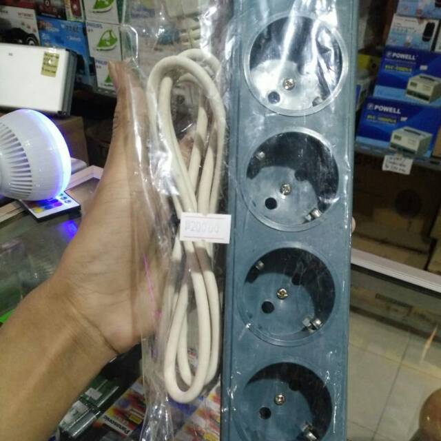 Obral stop kabel 5 lubang kabel 1.5m arder kualitas bagus