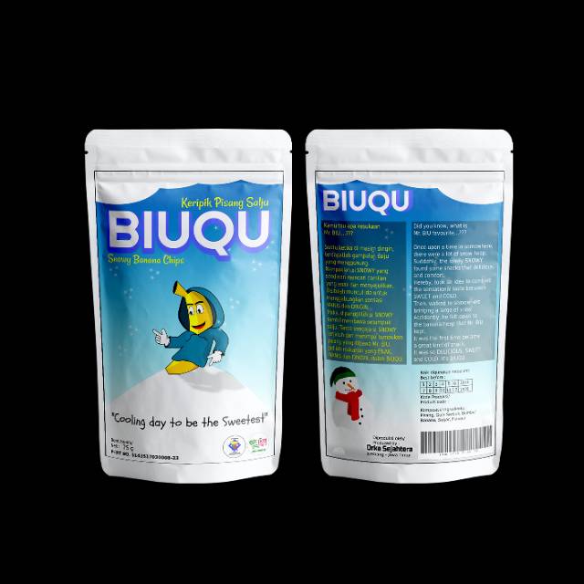 

BIUQU Keripik Pisang Salju Dingin Asyik Unik Alami Khas