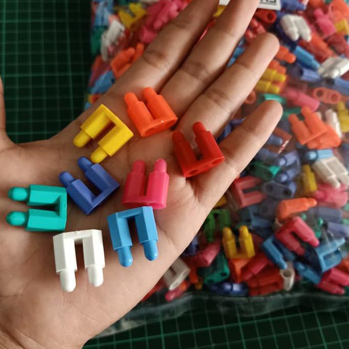 lego roket miniset ukuran medium | mainan jadul rakitan