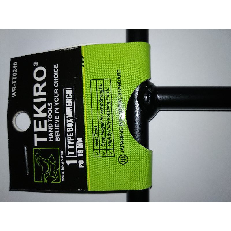 Tekiro Kunci Sock T 19mm / Kunci T 19mm