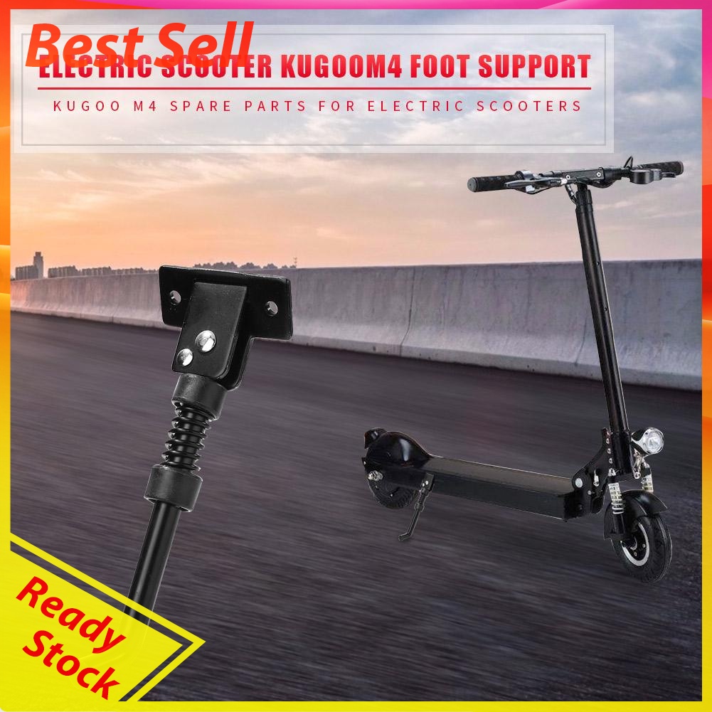 10 inch Electric Scooter Parking Rack E-scooter Iron Kickstand for Kugoo M4