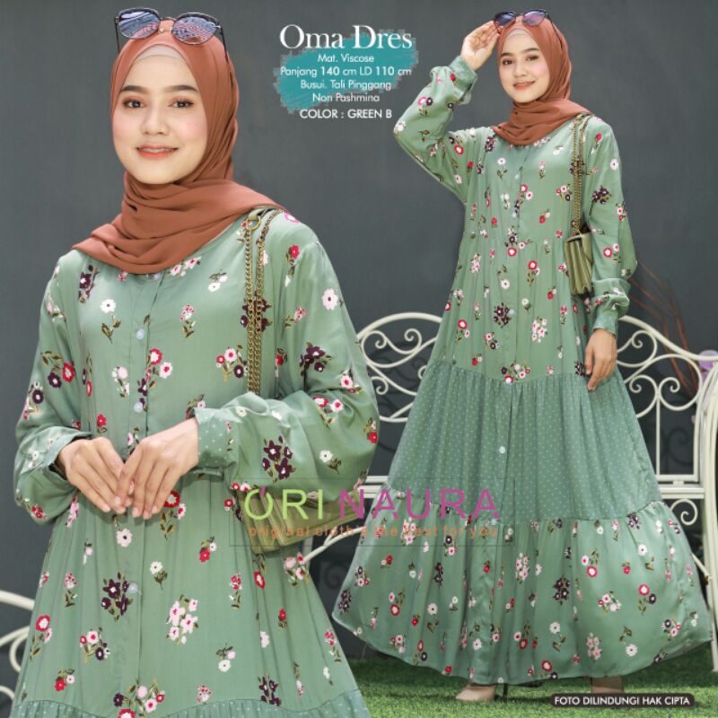 OMA Dress Wanita Muslim by Ori Naura