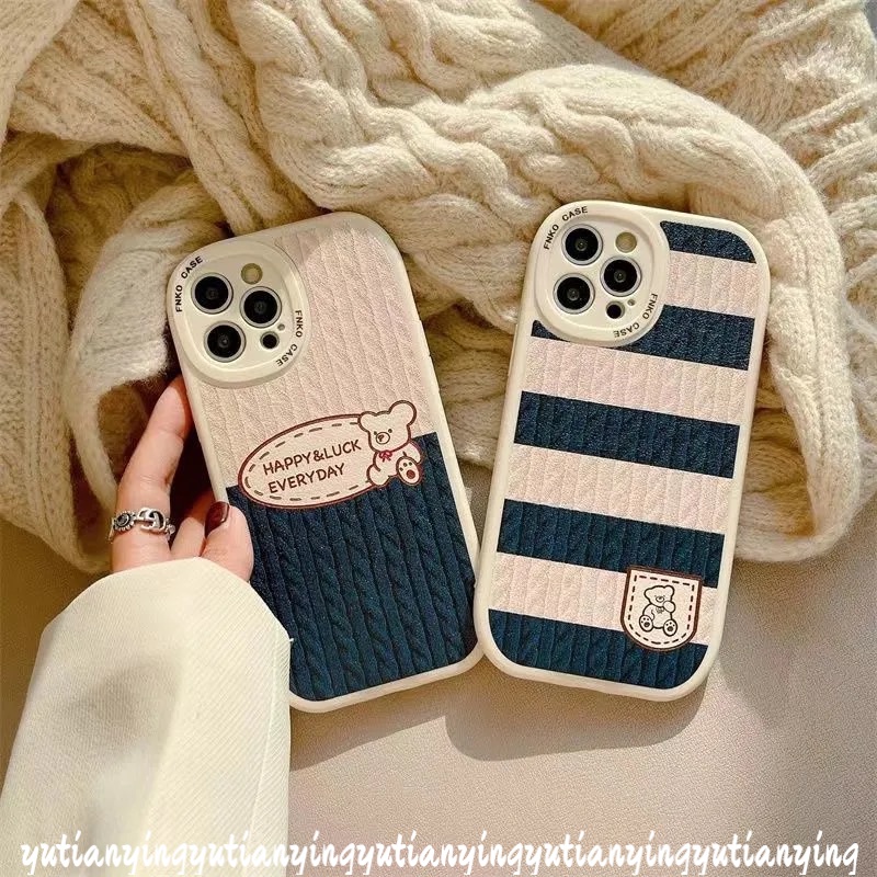 Soft Case TPU Motif Kartun Beruang NFC Untuk Xiaomi Redmi 10A 9T 9A 9 9 9C 10C 10 Redmi Note 10 9 11 11s 9s 8 10s 9Pro 11Pro 10Pro Max Mi POCO M3 X3