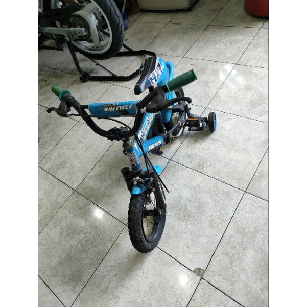 sepeda anak wimcycle wim cycle hyperaction 12 second bekas